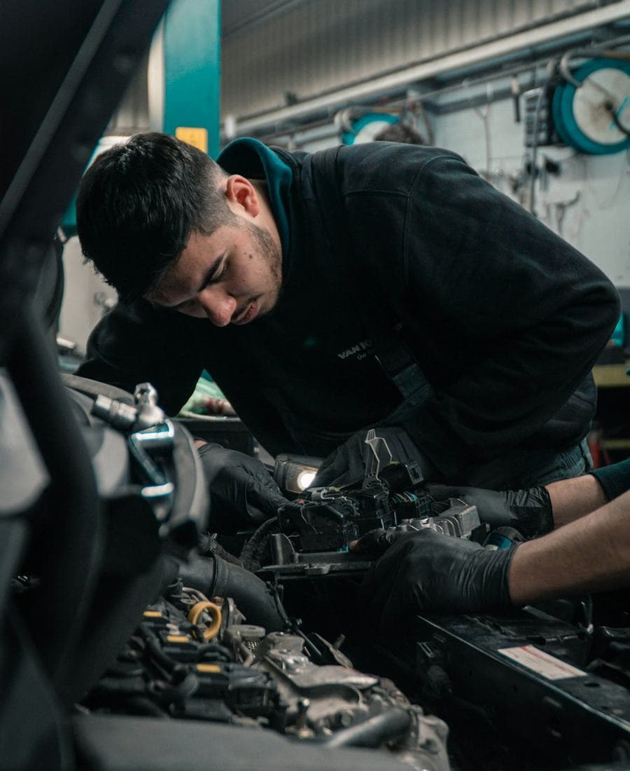 Mechanical work under the bonnet
